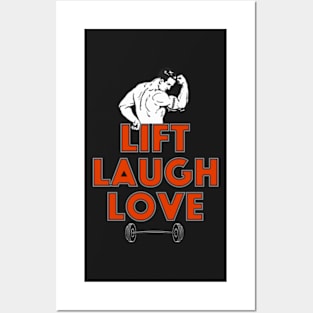 LIFT LAUGH LOVE Posters and Art